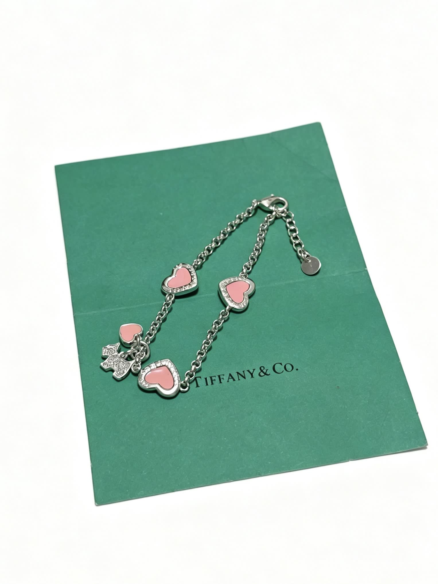 Tiffany & Co. Heart Charm Bracelet